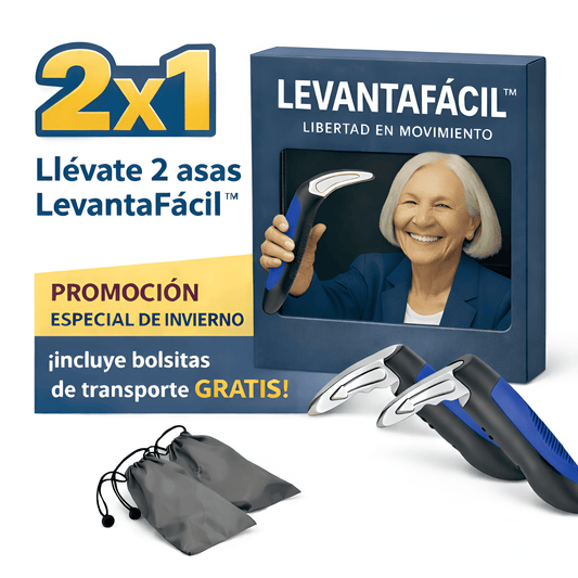 Oferta 2x1 LevantaFácil™ + 2 Bolsitas de Regalo