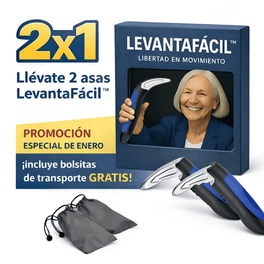 Oferta 2x1 LevantaFácil™ + 2 Bolsitas de Regalo