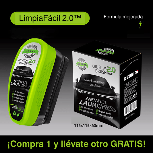 LimpiaFácil 2.0™ - Limpiador para Cristales de Coche